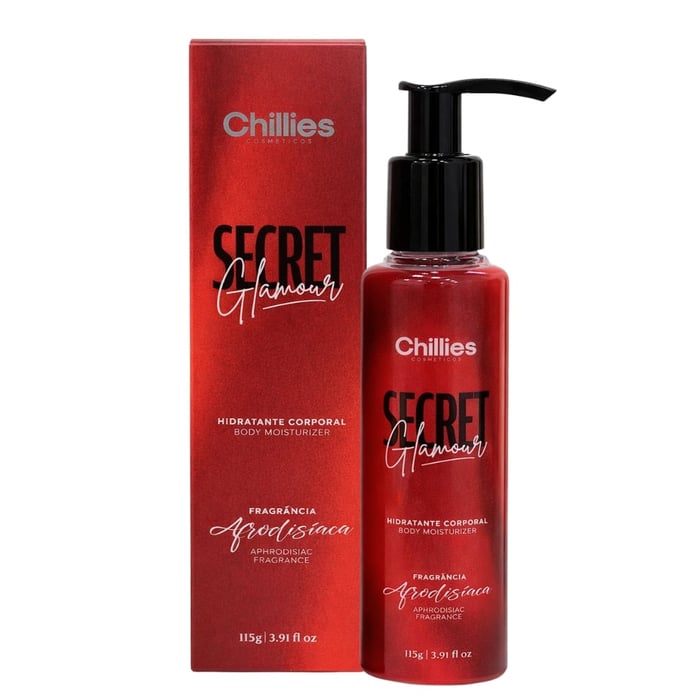 Secret Glamour Hidratante Corporal Fragância Afrodisíaca 115g Chillies