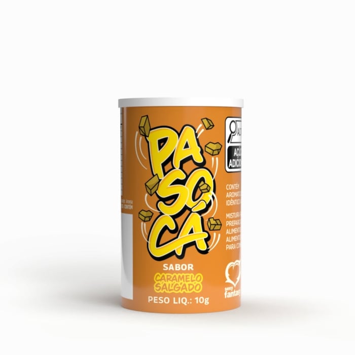 Pasocá Estimulante De Caramelo Salgado 10g Sexy Fantasy