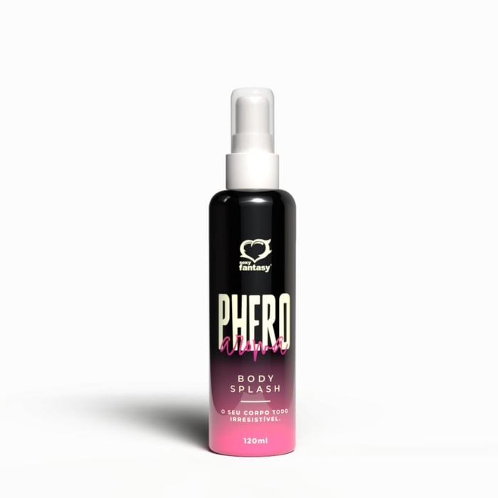 Body Splash Phero Aroma Feminino 120ml Sexy Fantasy