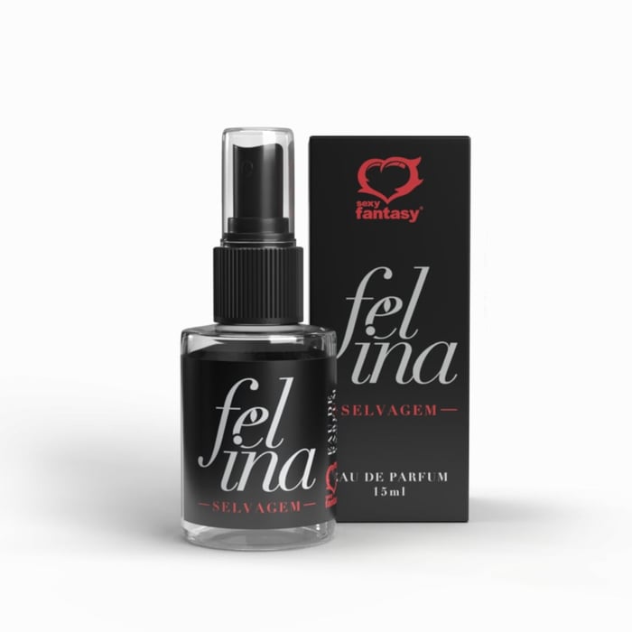 Felina Selvagem Perfume Feminino 15ml Sexy Fantasy