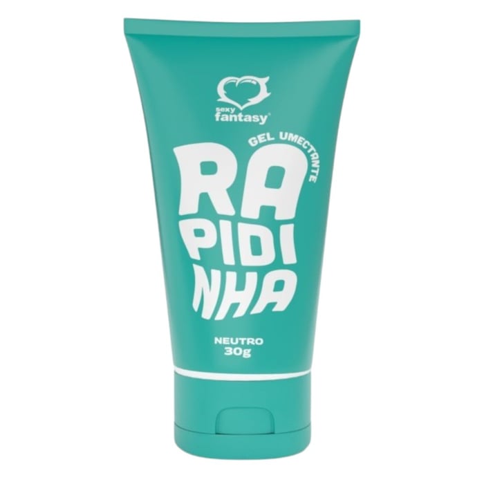 Rapidinha Gel Umectante Lubrificante Neutro 30g Sexy Fantasy