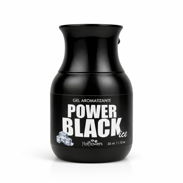 Power Black Ice Gel Refrescante 35ml Hot Flowers