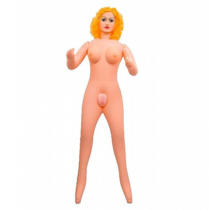Boneca Inflável Loira Com Vagina E ânus Removíveis Em Cyberskin