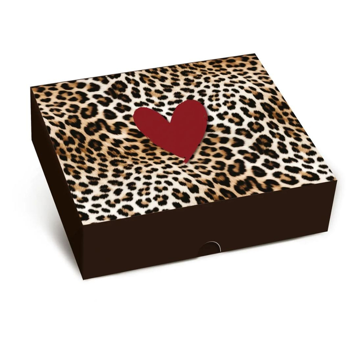 Caixa Retangular M Com Tampa New Tres Chic Cromus