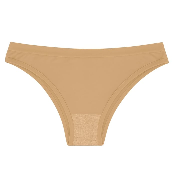 Calcinha Estilo Biquíni Lisa Em Microfibra Altomax