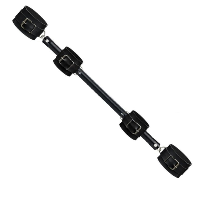 Separador Duo 60cm Com Algema E Tornozeleira La Pimienta