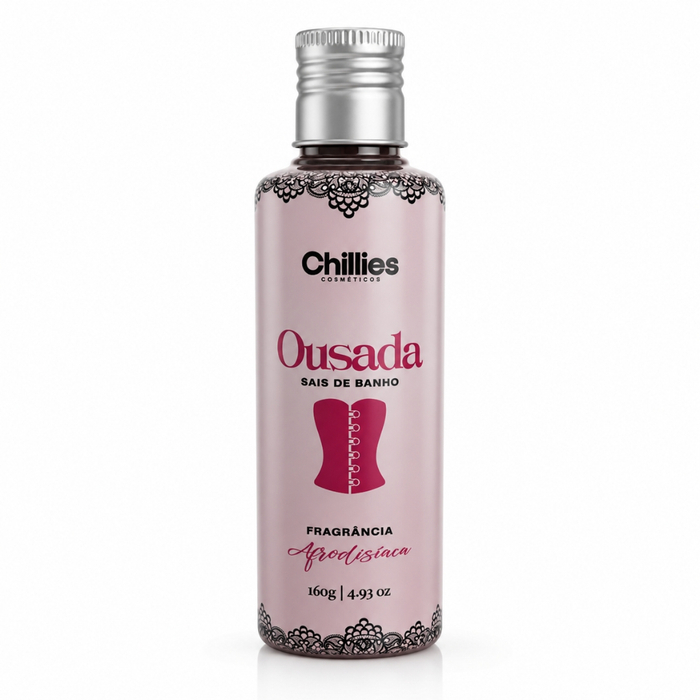 Ousada Sais De Banho Afrodisíaca 160g Chillies 
