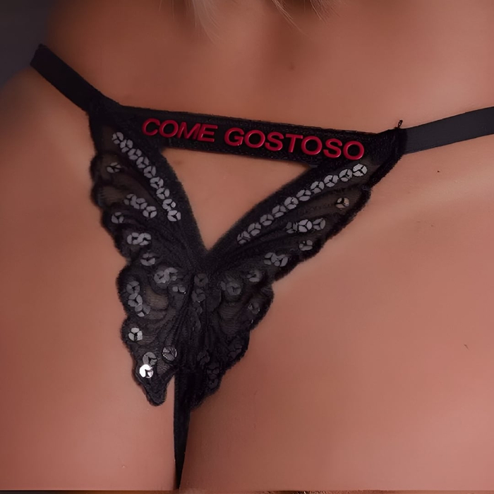 Calcinha Voo Fatal Come Gostoso Coleção Metamorfose Tallyta Moda Apimentada