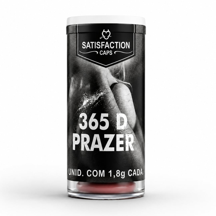 Bolinha 365 De Prazer 04 Unidades Satisfaction Caps