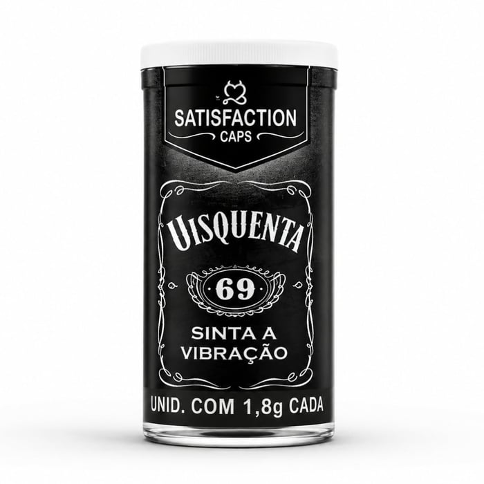 Uisquenta 69 Bolinha Vibra E Aquece 03 Unidades Satisfaction Caps