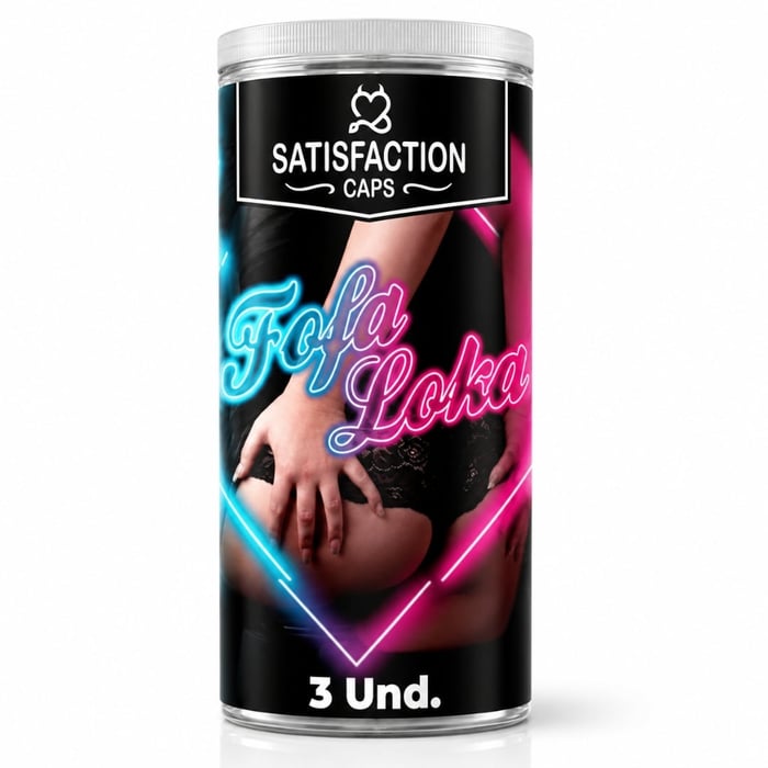 Fofa Loka Bolinha Com óleo De Massagem 3 Unidades Satisfaction Caps