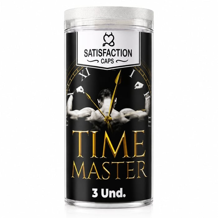Time Master Bolinha Com óleo Para Massagem Retardante 03 Unidades Satisfaction Caps