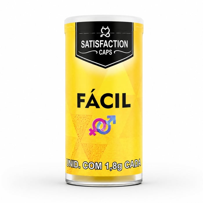Fácil Bolinha Com óleo Corporal Dessensibilizante 4 Unidades Satisfaction Caps