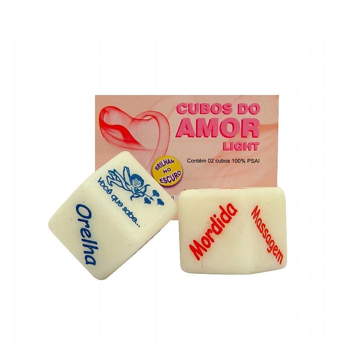 Cubos Do Amor Light Brilha No Escuro Diversão Ao Cubo