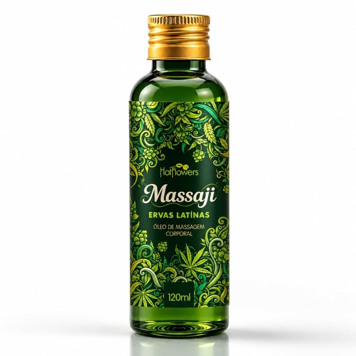 Óleo Massaji Ervas Latinas 120ml Hot Flowers