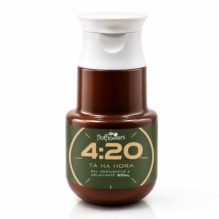 4:20 Gel Deslizante E Relaxante 60ml Hot Flowers