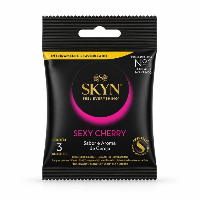 Blowtex Skin Sexy Cherry 3 Unidades