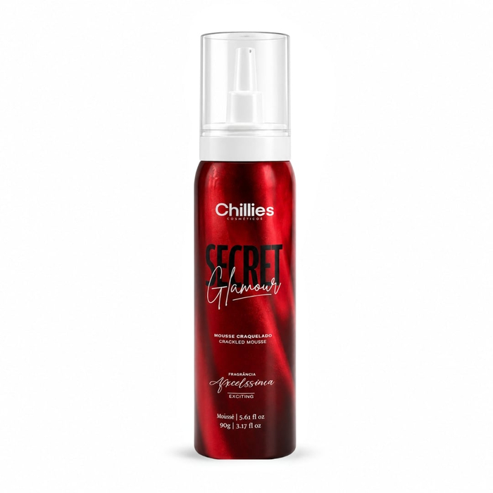 Secret Glamour Mousse Craquelado 90g Chillies Cosméticos