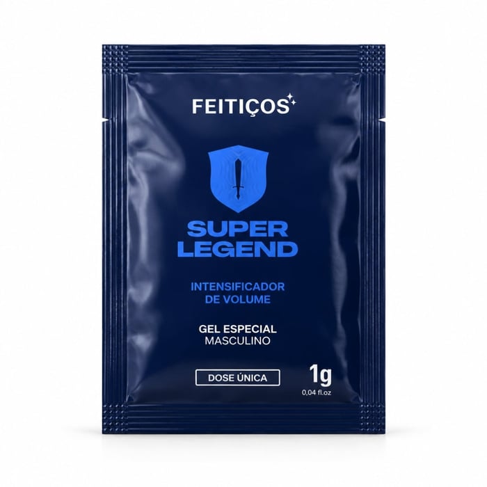 Sachê Super Legend Gel Masculino 1g Feitiços