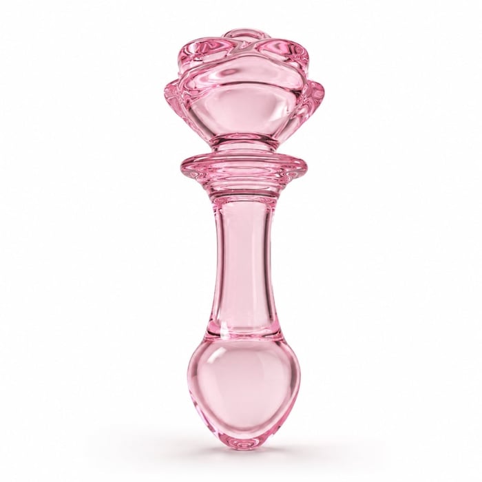 PLUG ANAL LOVELY GLASS ROMANCE COM FLOR LOVETOY