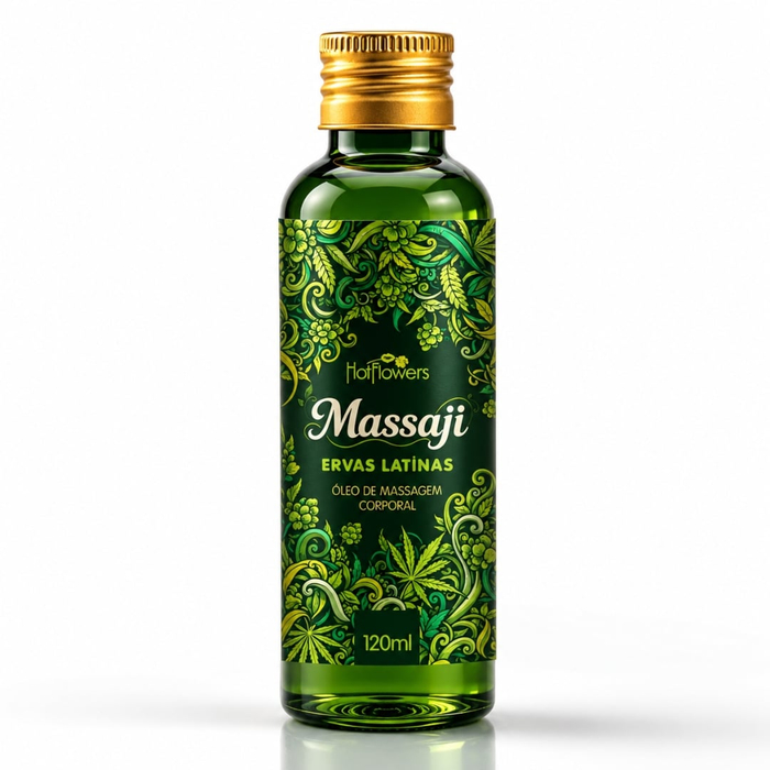 Óleo Massaji Ervas Latinas 120ml Hot Flowers