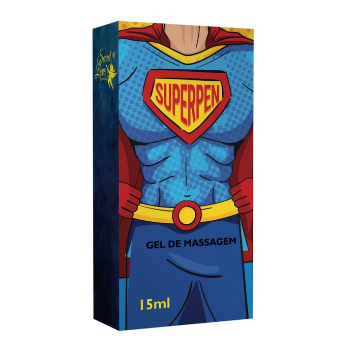 Superpen Gel Para Massagem 15ml Secret Love