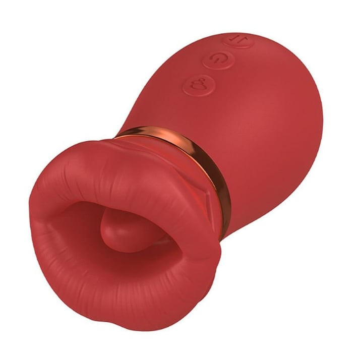 Vibrador Em Boca Estimuladora Com Língua Com 10 Vibrações Vibe Toys