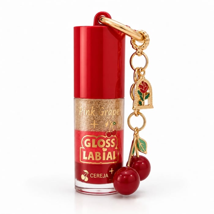 Gloss Labial Cereja Tripla 8ml Pink Grape By Vivai