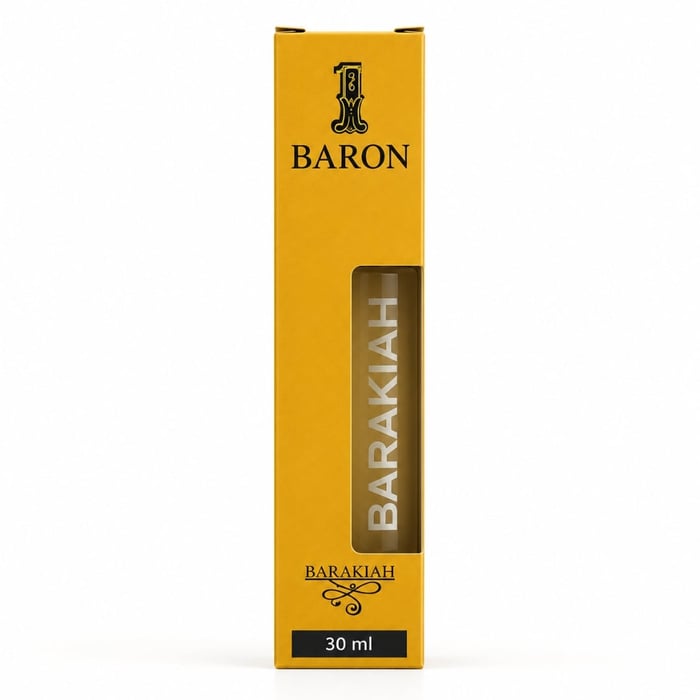1 Baron Colônia Masculina 30ml Barakiah By Safira Cosméticos