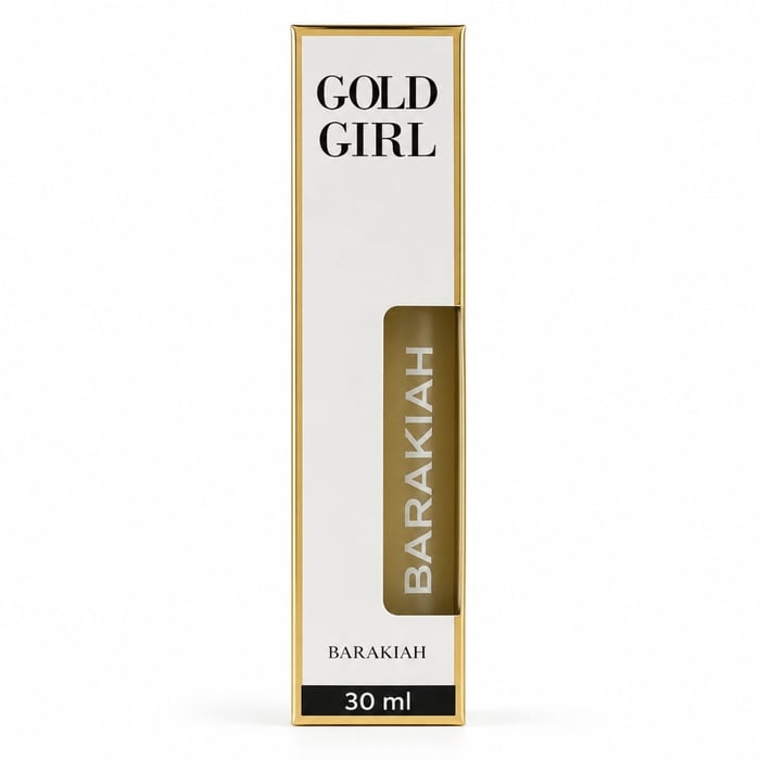 Gold Girl Colônia Feminina 30ml Barakiah By Safira Cosméticos