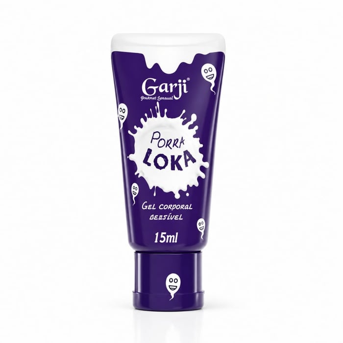 Porra Loka Gel Aspecto Sêmen Para Sexo Oral 15ml Garji