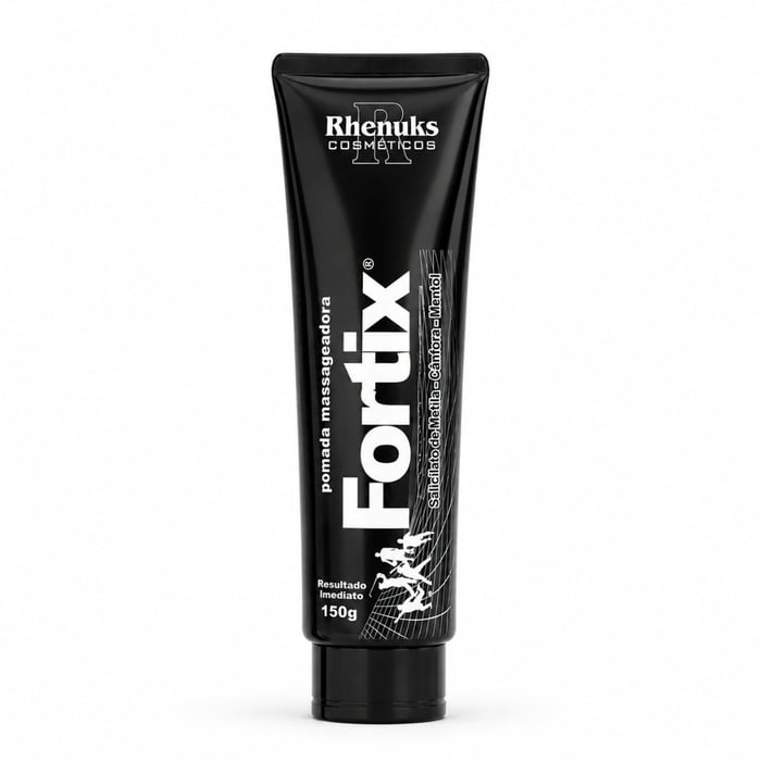 Fortix Pomada Massageadora Com Ativos 150g Rhenuks Cosméticos