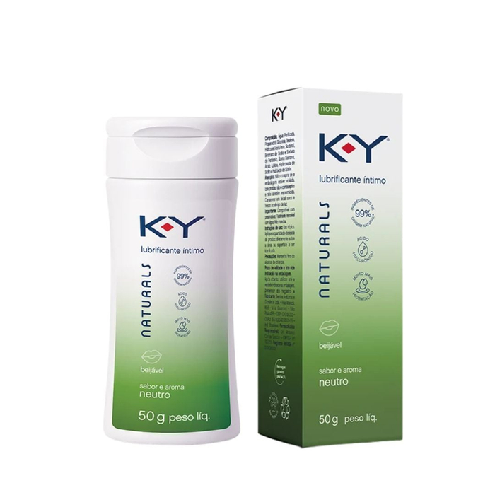 Lubrificante íntimo Beijável Neutro 50g Ky