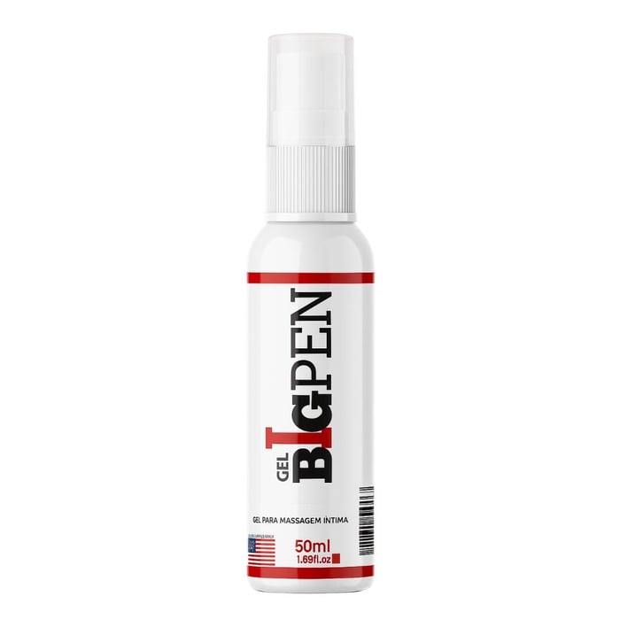 Big Pen Gel Masculino 50ml Secret Love