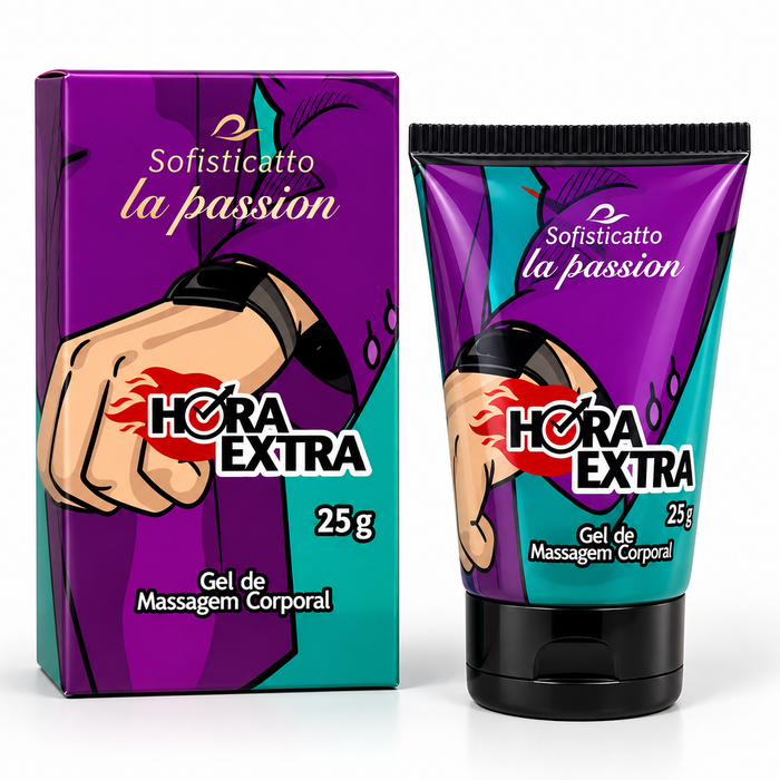 Hora Extra Gel Retardante Masculino 25g La Passion Sofisticatto