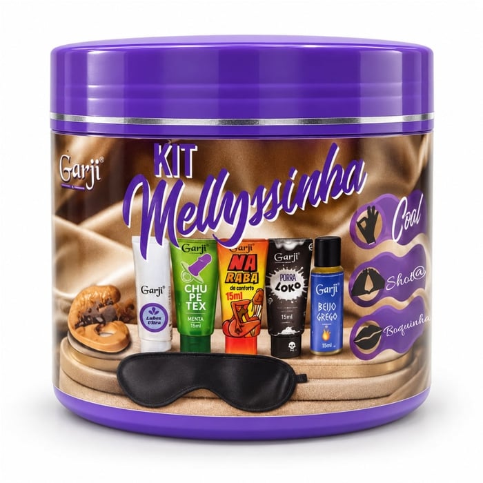 Kit Mellyssinha Com 5 Produtos Garji