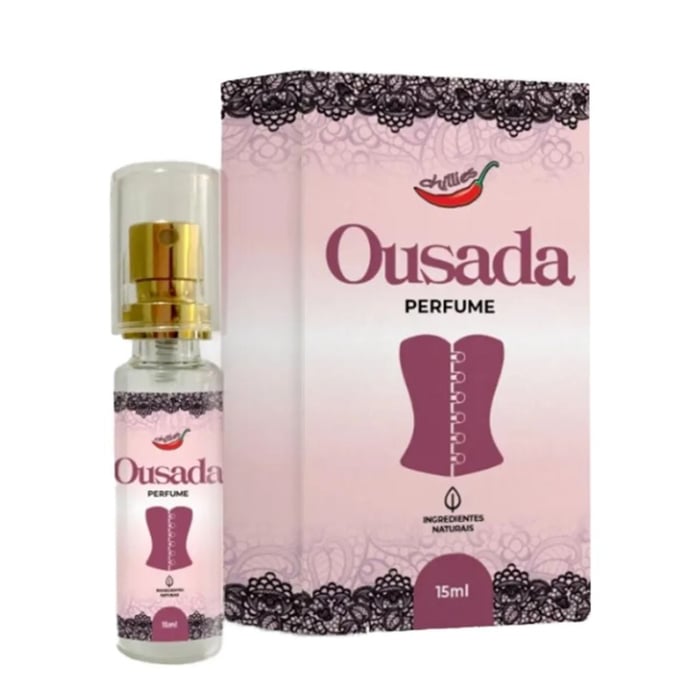 Ousada Perfume Feminino 15ml Chillies