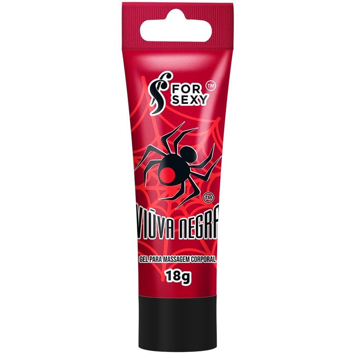 Viúva Negra Gel Corporal 4x1 Bisnaga 18g Forsexy