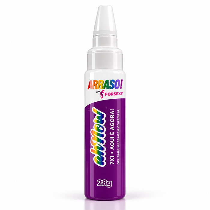Ah Now Arraso Gel Para Massagem Corporal 28g For Sexy