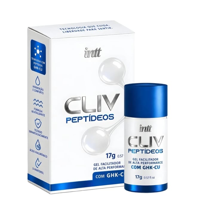 Cliv Peptídeos Gel Facilitador Anal 17g Intt
