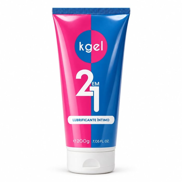 Kgel 2 Em 1 Gel Massagem E Lubrificante Íntimo 200G Kgel