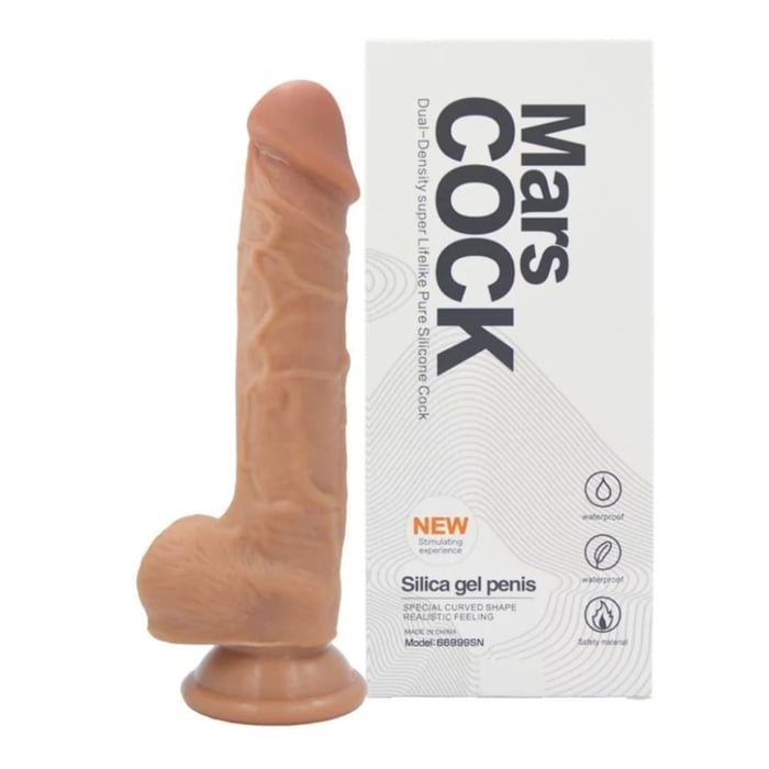 Pênis Realístico Mars Cock Dual Density Vibe Toys