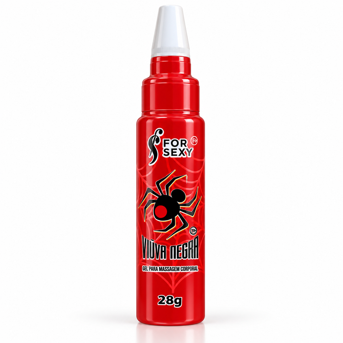 Viúva Negra Gel Corporal 4x1 Bisnaga 28g Forsexy