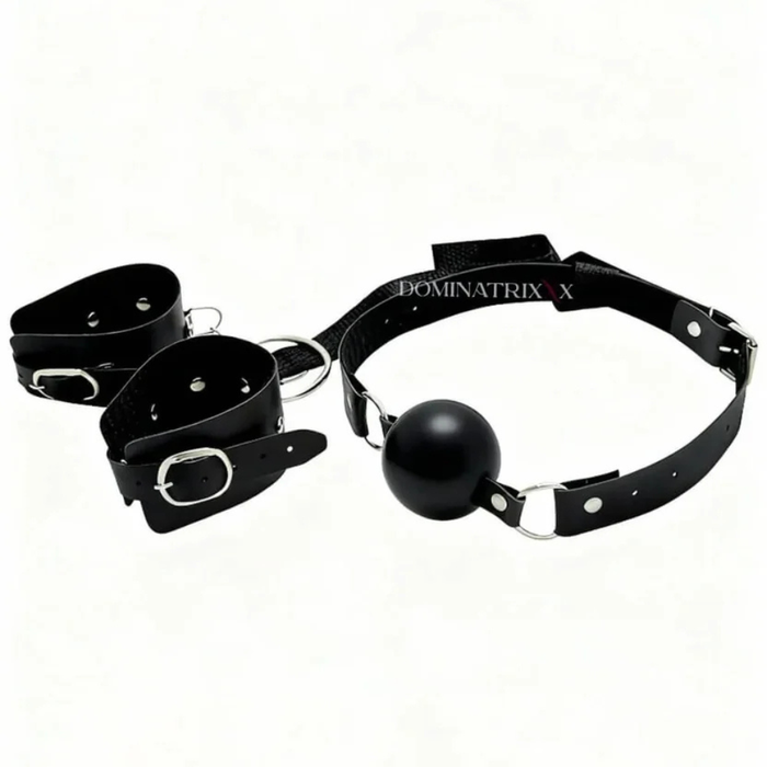 Bracelete Com Bola Mordarça Dominatrix