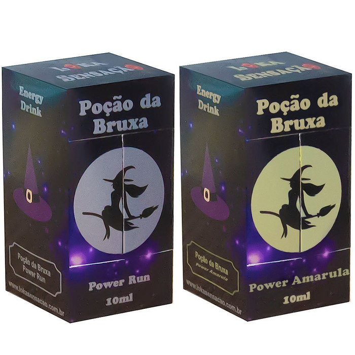 Pocão Da Bruxa Energy Drink 10ml Loka Sensação