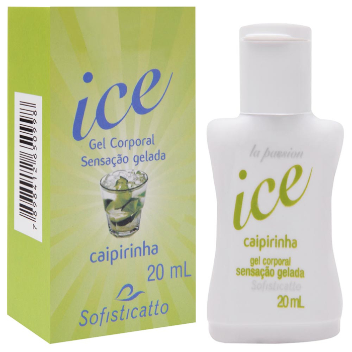 Gel Comestível Ice 20ml Sofisticatto