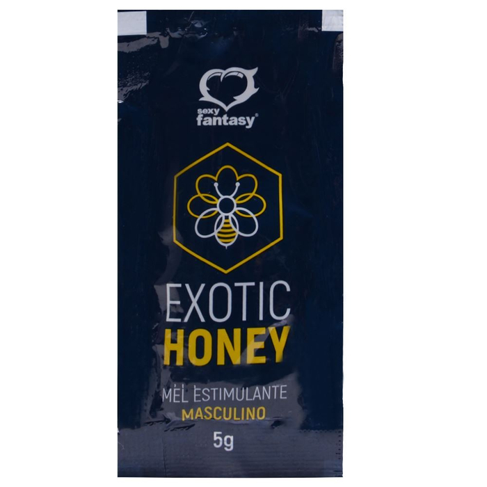 Exotic Honey Gel Comestível Excitante Masculino 5g Sexy Fantasy