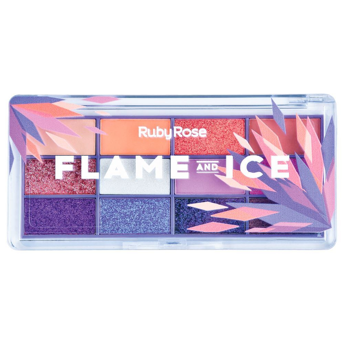 Paleta De Sombras Flame And Ice Ruby Rose