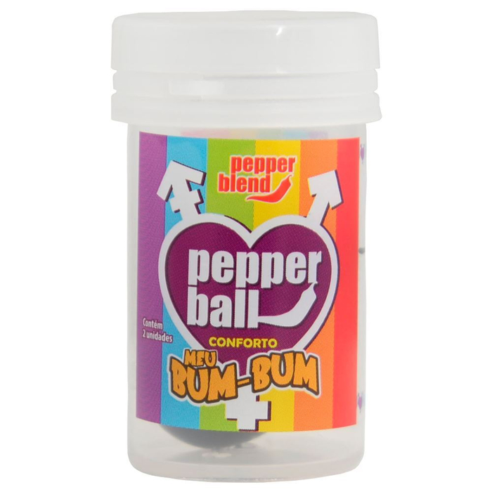 Pepper Ball Meu Bum Bum Conforto 2 Unidades Pepper Blend