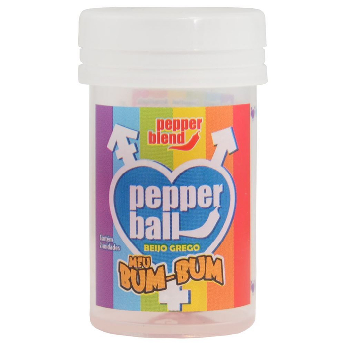Pepper Ball Meu Bum Bum Beijo Grego 2 Unidades Pepper Ball